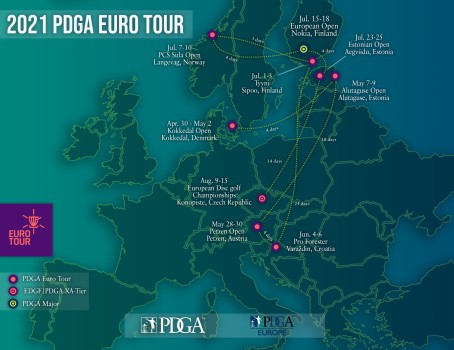 PDGA Euro Tour 2021 schedule released